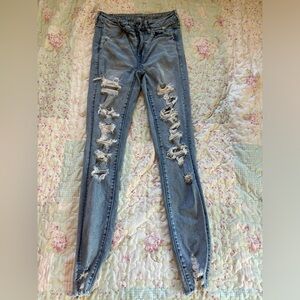American eagle high rise jeans